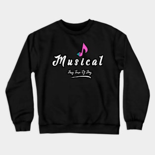 Music Crewneck Sweatshirt